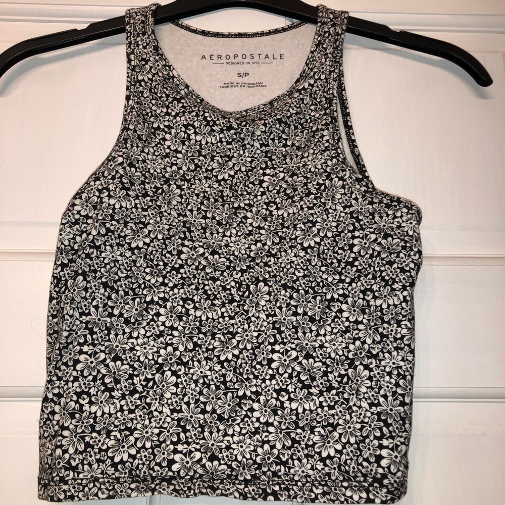 Flower crop top